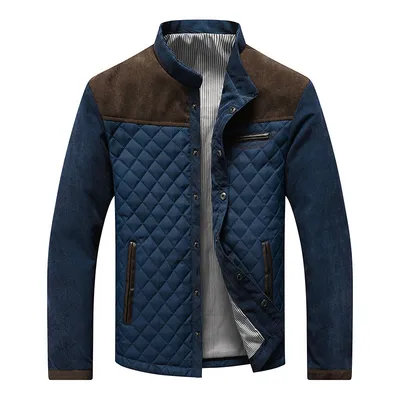 Spring Autumn New Men's Casual Jackets Solid Men Patchwork Slim Fit Coats Male Tracksuit Mens Sportswear Men