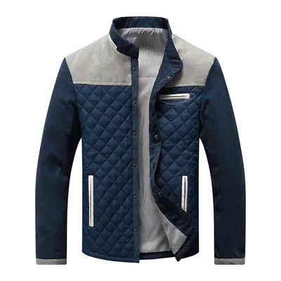 Spring Autumn New Men's Casual Jackets Solid Men Patchwork Slim Fit Coats Male Tracksuit Mens Sportswear Men