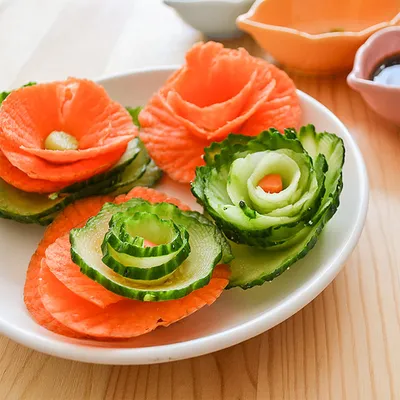 Vegetable Curler, Melon And Fruit Shredder, Cucumber Cutter, Radish Color Vegetable Cutter