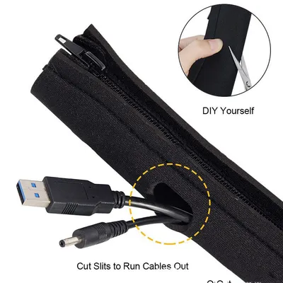 Household Cable Protection Tube Waterproof And Fireproof Rubber We Cover