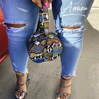 Animal Print Mini Backpack Ladies Cool And Unique