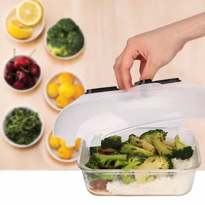Microwave Multifunctional Splash-Proof Cover, Safety Magnet, Plastic Hovering Cover, Tv Heating Cover