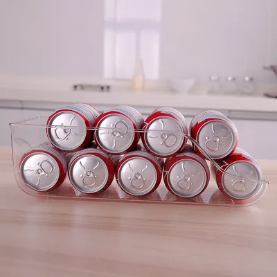 Kitchen Transparent Plastic Refrigerator Storage Box