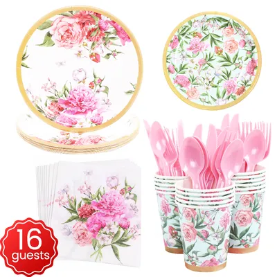 Hawaiian Garden Party Set