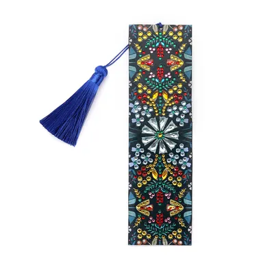 Special-shaped Diamond Round Diamond Bookmark Diamond Embroidered Mandala Flower Craft Painting Ornament