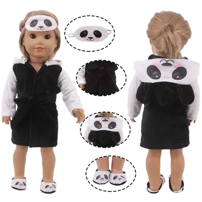 Set Sleeping Bag Pajamas Pillow Eye Mask Shoes