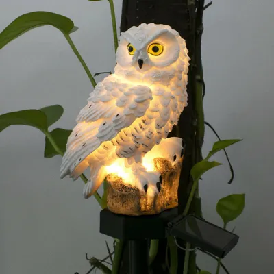 Hot Sell Owl Solar Light With Solar LED Outdoors Solar Light Solar Lamp Solar Garden Light