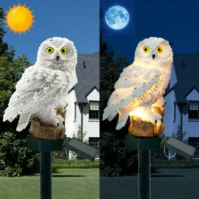 Hot Sell Owl Solar Light With Solar LED Outdoors Solar Light Solar Lamp Solar Garden Light