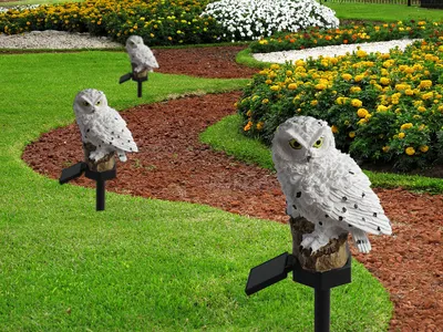 Hot Sell Owl Solar Light With Solar LED Outdoors Solar Light Solar Lamp Solar Garden Light
