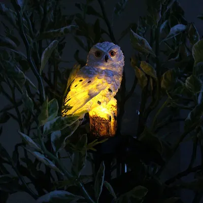 Hot Sell Owl Solar Light With Solar LED Outdoors Solar Light Solar Lamp Solar Garden Light