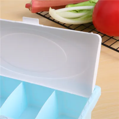 Kitchen Divider With Spoon Seasoning Jar Seasoning Jar With Lid Seasoning Box