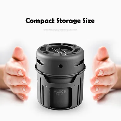 Portable Camping Pot 10 Piece Set Of High Quality Camping Pot