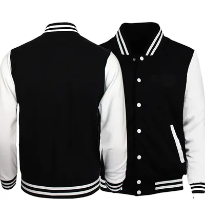 Fleece Baseball Uniform Sweater