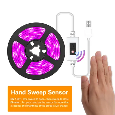 Hand Sweep Sensor Waterproof Plant Growth Light
