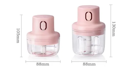 Electric Food Chopper - Handheld Garlic Chopper Wireless 250ml