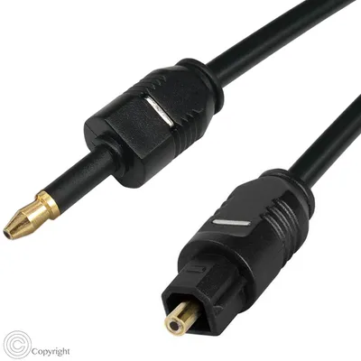 EMK Mini Toslink Audio Cable SPDIF Optical Cable 3.5 To 3.5 Optical Audio Cable