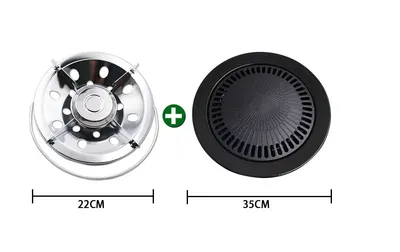 Outdoor Portable Bakeware Japanese-Korean Bakeware