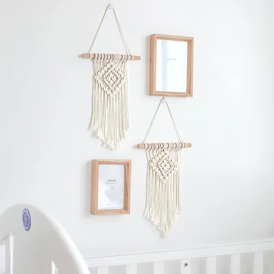 Bohemian Tassel Handmade Tapestry Craft Wall Hanging Art Cotton