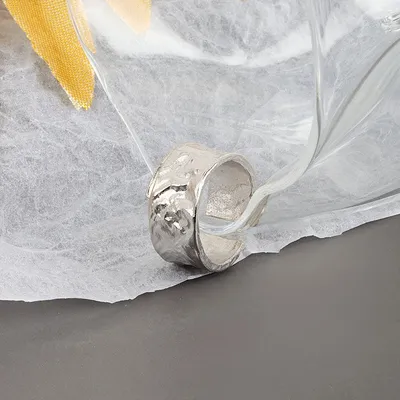Pattern Wide Face Ring Female Niche Design Sense Simple Ring