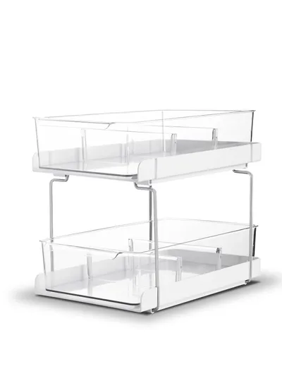 Cabinet Seasoning Bottle Cosmetics Double Drawer Drawer Pull-out Rack
