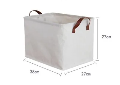 Storage Box Home Cotton And Linen Storage Basket Wardrobe Storage Box