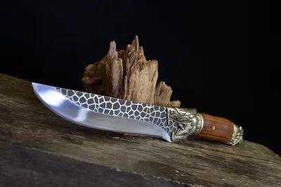 Kitchen Knife Dragon Tiger Bone Knife Ice Crack
