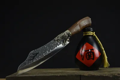 Fire Dragon Boning Knife Rosewood Kitchen Knife
