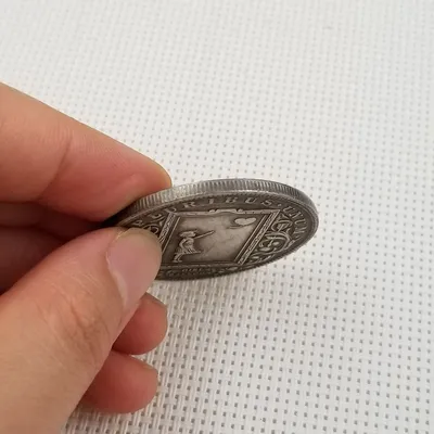 Crafts American Homeless Love Girl GIRL BALLOON Morgan Silver Dollar Commemorative Coin