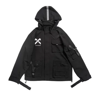 Workwear Jacket Men's Autumn And Winter Trend Hooded