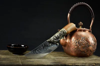 سكين إزالة العظام من سمك اللوتس له حافة وسهل الشحذ