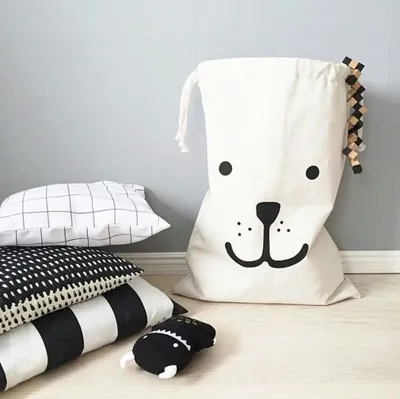 Home Canvas Storage Bag Sack