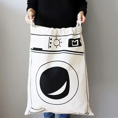 Home Canvas Storage Bag Sack