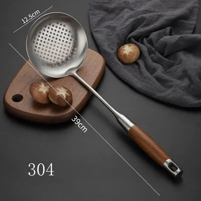 مجموعة أدوات المطبخ من الفولاذ المقاوم للصدأ من Pearwood 304
