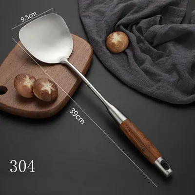 مجموعة أدوات المطبخ من الفولاذ المقاوم للصدأ من Pearwood 304