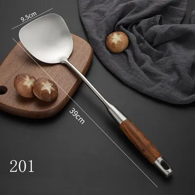 مجموعة أدوات المطبخ من الفولاذ المقاوم للصدأ من Pearwood 304