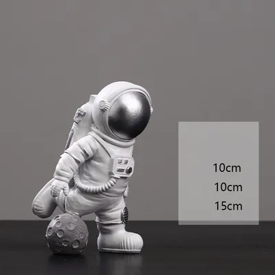 Creative Astronauts Crafts Resin Decoration Coffee Shop Music Bar Cabinet Soft Decorations