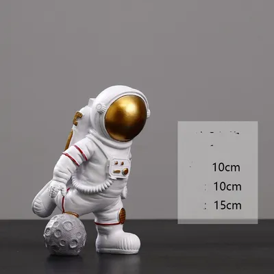 Creative Astronauts Crafts Resin Decoration Coffee Shop Music Bar Cabinet Soft Decorations