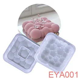 Spot Silicone Fruit Cake Mold Milky White French Love Stereo Mousse Grinding Tool DIY Steamed Cake Baking Mold