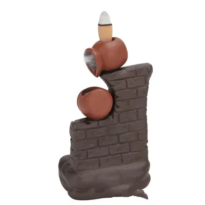Purple Sand Backflow Incense Burner Creative Office Home Sandalwood Incense Burner Ceramic Ornaments And Crafts