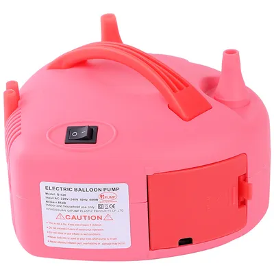 Balloon Electric Inflator Blowing Double Hole Automatic Mini Layout Decoration Wedding Wedding Wedding Supplies