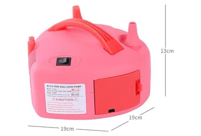Balloon Electric Inflator Blowing Double Hole Automatic Mini Layout Decoration Wedding Wedding Wedding Supplies