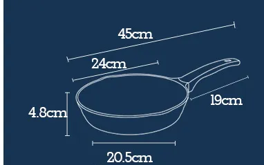 Household Non-stick Frying Pan Maifan Stone Frying Pan Multifunctional Frying Pan