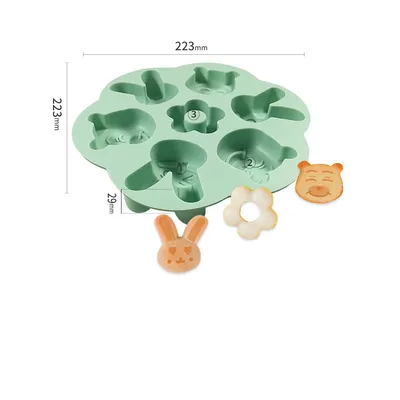 High Temperature Resistant Rice Cake Platinum Gold Cake Silicone Mold Baking Utensils