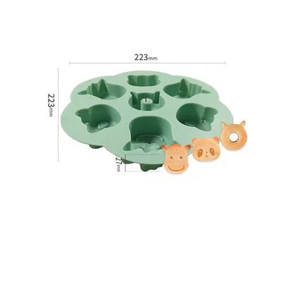 High Temperature Resistant Rice Cake Platinum Gold Cake Silicone Mold Baking Utensils