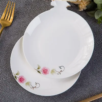 Ceramic Pelvis Plate Japanese 6-inch Plate