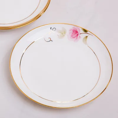 Ceramic Pelvis Plate Japanese 6-inch Plate