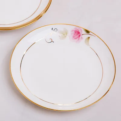 Ceramic Pelvis Plate Japanese 6-inch Plate