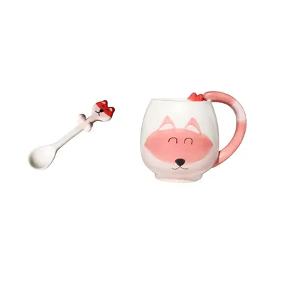 Creative Cartoon Ceramic Water Cup Mark