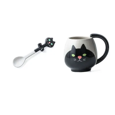 Creative Cartoon Ceramic Water Cup Mark