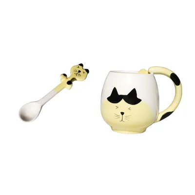 Creative Cartoon Ceramic Water Cup Mark
